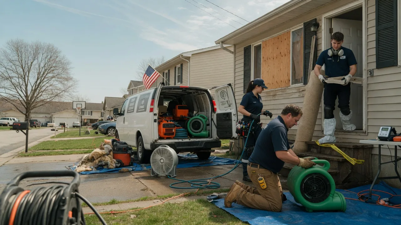 Water Damage Restoration in New Hartford, IA near me